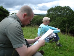Jonathan Boakes & Francis Prestige search the map for more leafy lanes.