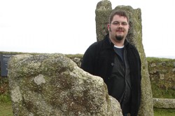 Matt Clark at King Donierts Stone.