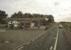 The location that inspired Barrow Hill Service Station.