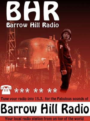Barrow Hill Radio, broadcasts from the swamp lands.